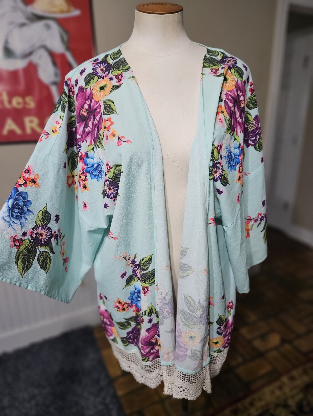 Umgee Floral Kimono XL